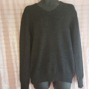 Baby Alpaca Men's V - Neck Pullover Sweater🦙🇧🇴